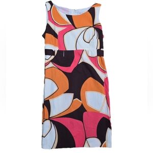 Y2K Madison Leigh Women's Sleeveless‎ Floral Dress 97% Cotton Size 14